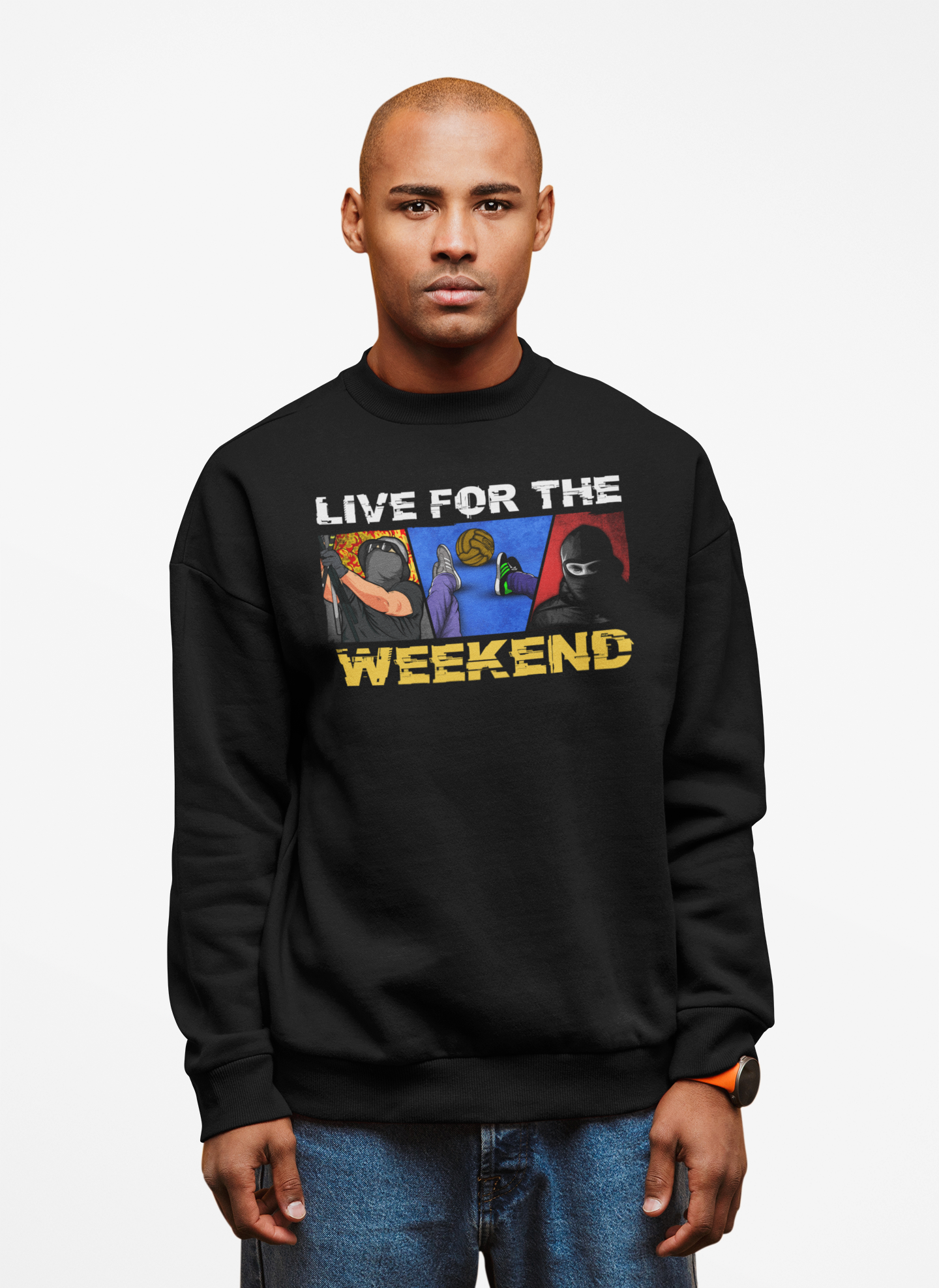 Live For The Weekend Sweatshirt – Ultras Mask